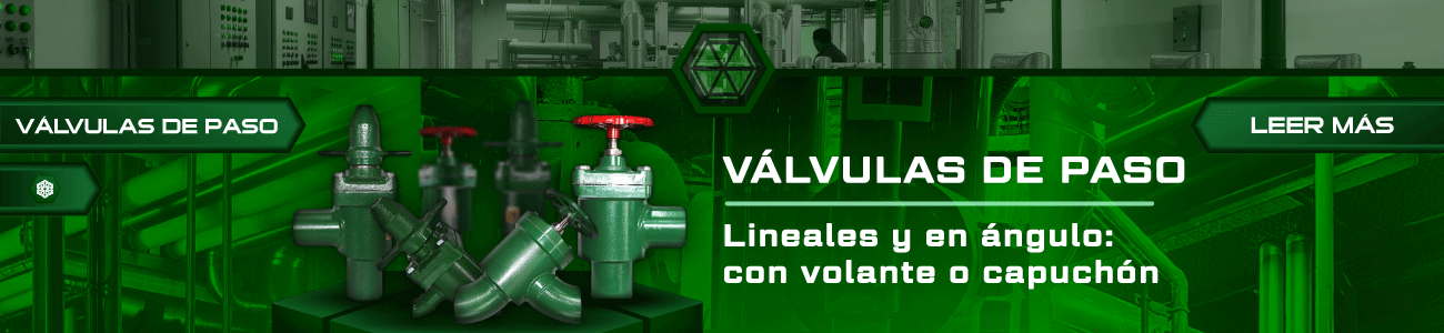 Válvulas de paso Hecam Válvulas de paso Hecam lineales y en ángulo, disponibles con volante o capuchón para refrigeración industrial.