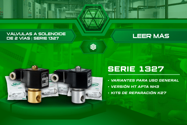 Serie 1327 de Jefferson: válvulas a solenoide y kits K27